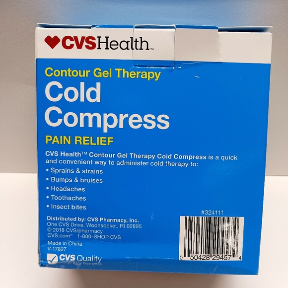 CVS Health Contour Gel Therapy Cold Compress Pain Relief Small NIB - Picture 2 of 4